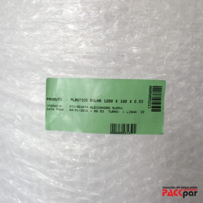 Plástico Bolha Transparente - Packpar | Soluções em Embalagens